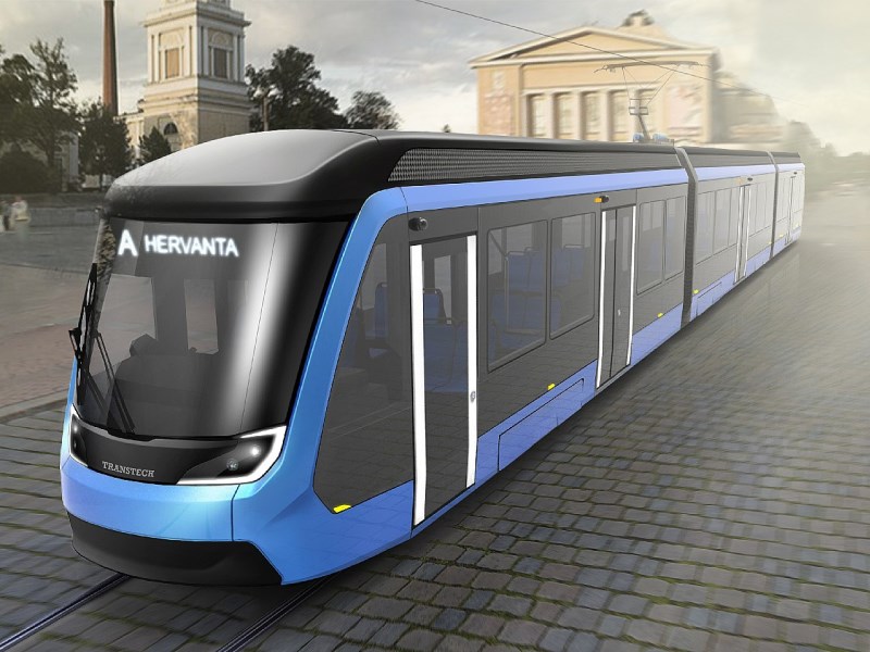 A finn Transtech első körben 15–20, Škoda-licenc alapján épülő ForCity-villamos szállíthat Tampere első villamosvonalához (forrás: Global Rail News)