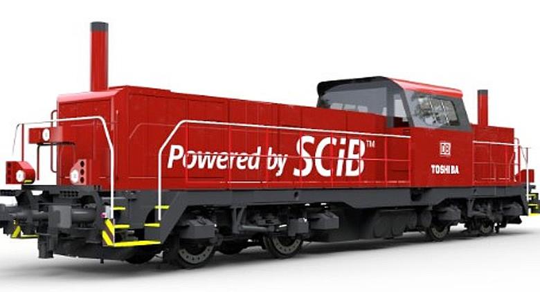 Ötven dízel-akkumulátoros hajtású tolatómozdonyt szerez be a DB Cargo Deutschland a Toshibától, továbbá másik ötvenet bérbe vesz (látványterv: Toshiba)