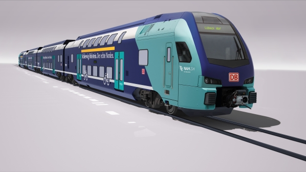 Tizennyolc négyrészes, kétszintes KISS-motorvonatot vásárol a DB Regio a svájci Stadlertől (kép forrása: IRJ)