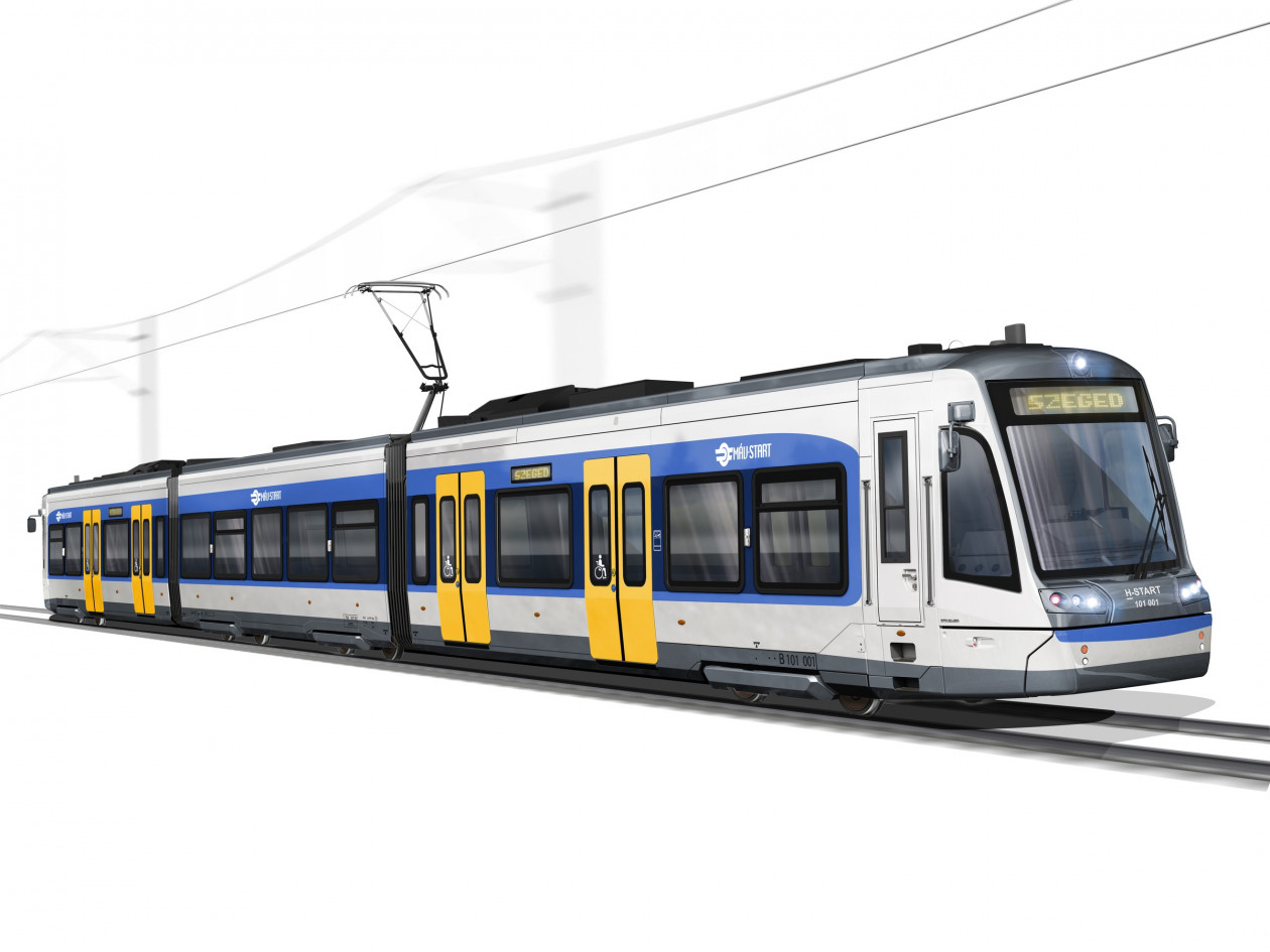 Az állami tőkeinjekciónak köszönhetően további négy Citylink-szerelvényt szerezhet be a MÁV-Start a már megrendelt nyolc vonat mellé az első magyar tramtrain-vonalra (látványterv: Stadler Rail)