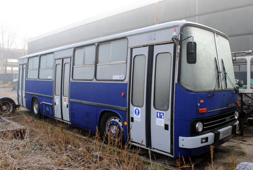 A volt miskolci 260-as jelenleg egy magángyűjtő tulajdonában van (a szerző felvételei)