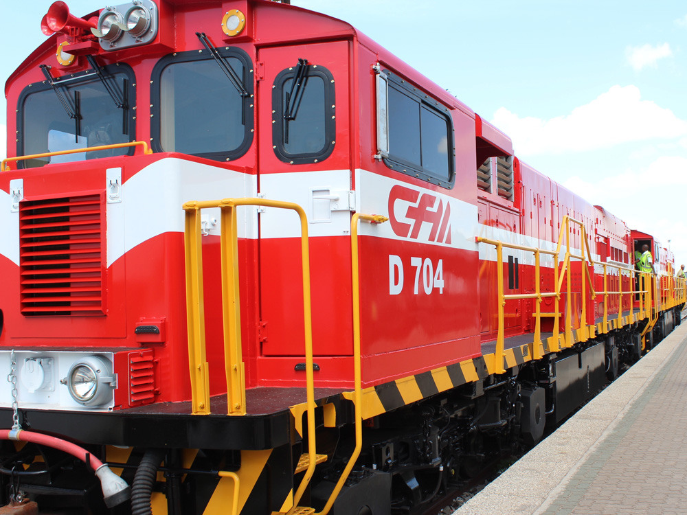 A mozambiki CFM tíz dízel-elektromos mozdonyt vesz a GE-től személy- és tehervonatok továbbítására<br>(fotók: IRJ)