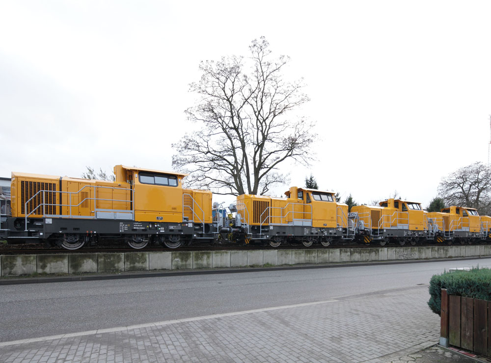 A Vossloh-mozdonyok első kontingensét néhány napja vette át a BASF<br>(forrás: Railway Gazette)