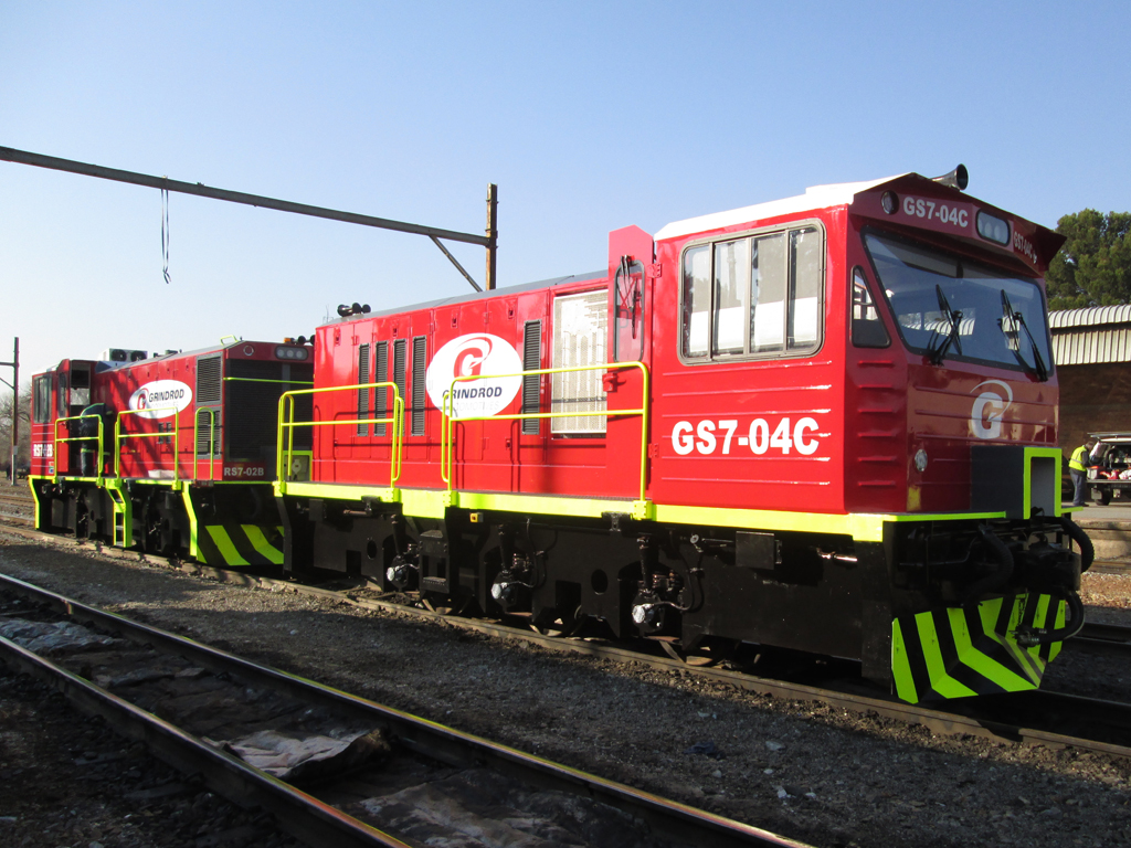 A Grindrod Locomotives két- és háromtengelyes verzióban is kínálja az afrikai szállítóknak a GS7-es minidízelt<br>(fotó: Railway Gazette)