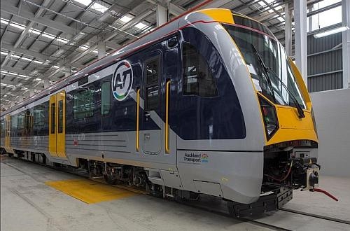 A CAF motorvonatai Auckland vasúti közlekedésének újabb korszakát jelentik<br>(fotók: Auckland Transport)