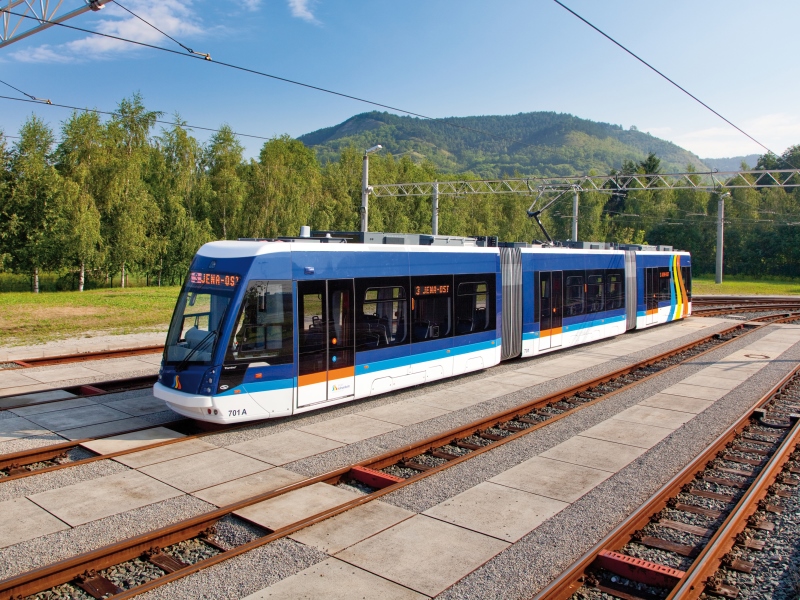 Első körben öt Tramino-villamost vásárolt a lengyel Solaristól Lipcse városa. Opcionálisan további harminchat járművet hívhatnak le, amelyekkel nyugdíjazhatnák a koros Tatra-kocsikat<br>(forrás: Railway Gazette)