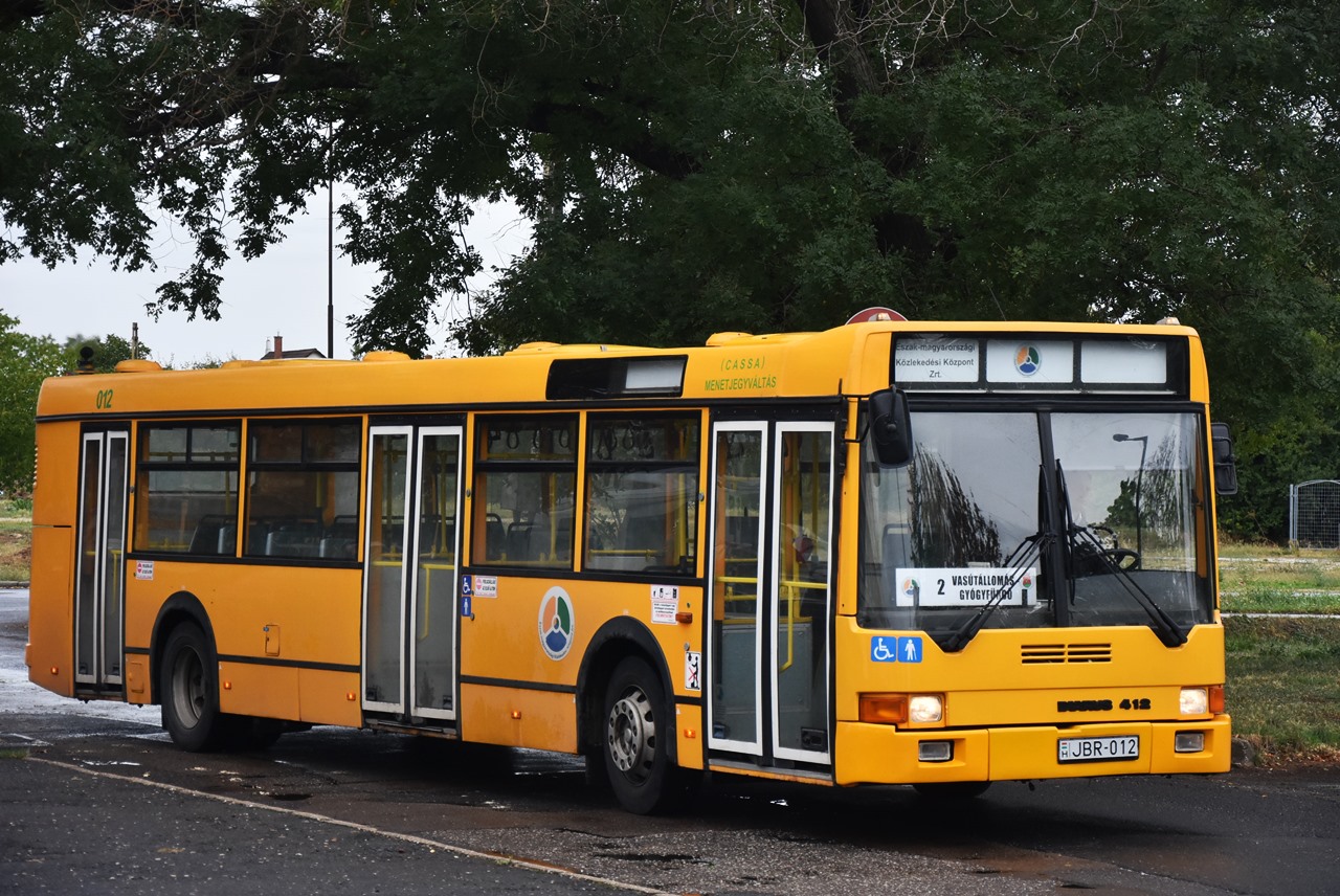 A nyíregyházi új autóbuszok érkezésével a két 412-es Mezőkövesdre érkezett, de egyelőre csak az egyik közlekedik a városban