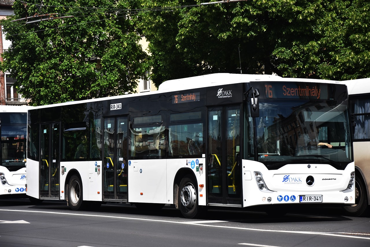 A Szentmihály irányába induló 76-os autóbuszok május 13-tól megállnak a Cserepes soron is (fotó: Bohus Dávid)