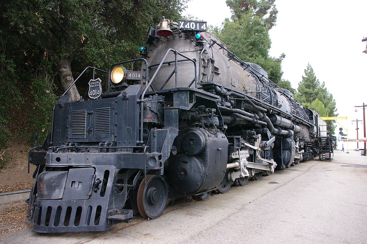 A UP 4014 a kaliforniai Pomonában volt kiállítva (fotó: Wikipédia/Ron Reiring)