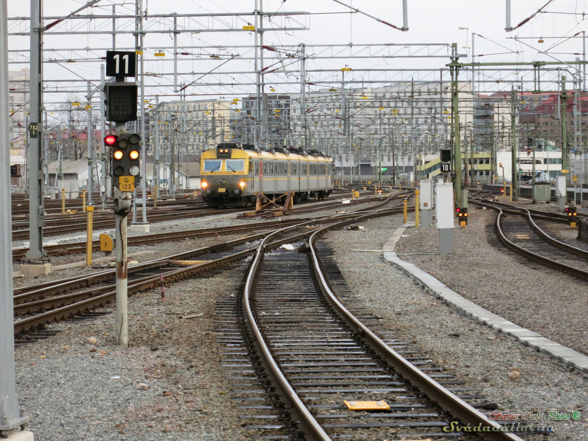 Forgalom Göteborg Centralen állomásán