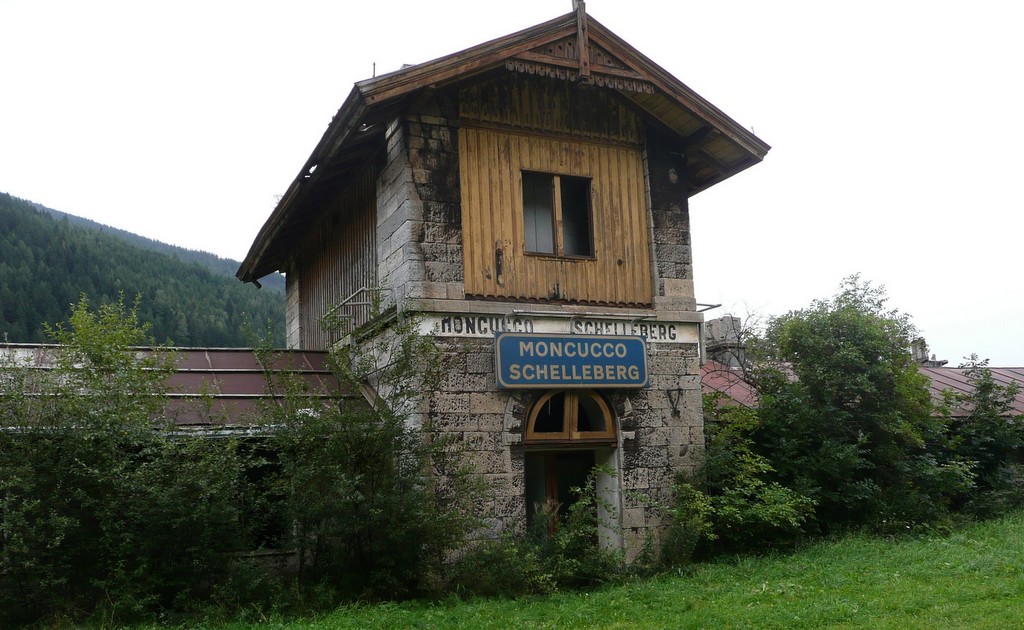 Az egykori Schelleberg (Moncucco) állomása