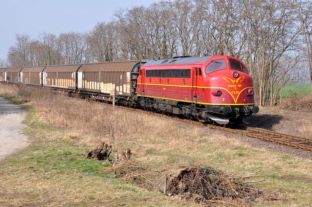 Az Altmark Rail My 1149-ese is szárnyaskerekes, csak nem az eredeti dán bordó színekben