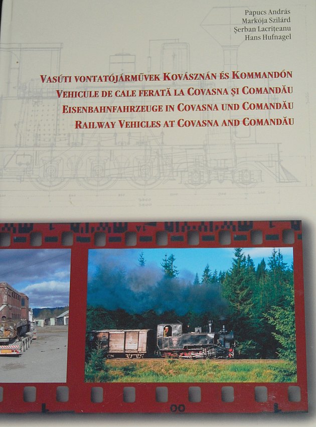 A Sikló Egyesület legújabb kiadványa a Kovászna-Kommandói kisvasút járműveiről