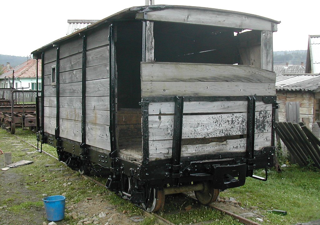 A kommandói vasút egyik emblematikus járműve, a duba! Némi szépítgetést kapott 2002-ben