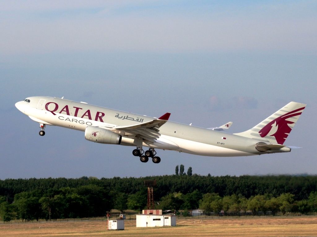 Így mutat akár hatvan tonnányi áru a levegőben. A Qatar A330-asai sokkal több rakományt hoznak, mint a korábbi gépeik. A képre kattintva galéria nyílik (fotók, látványtervek: Budapest Airport)