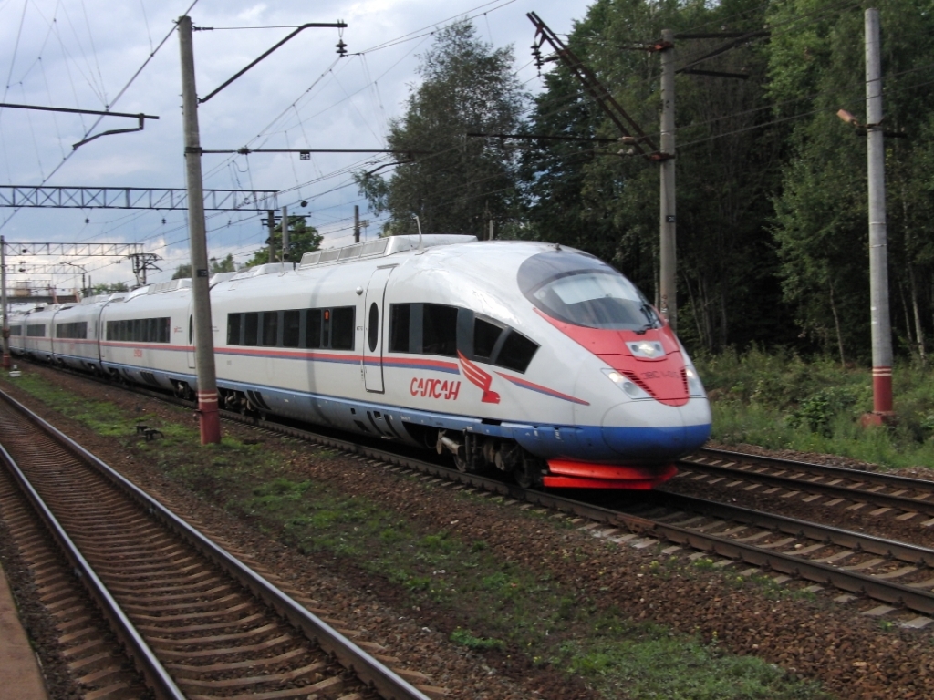 A Szapszan jelenleg az orosz vasút büszkesége, azonban a kínai „bullet-train”-ek hamar elhódíthatják az ICE testvérétől a trónt<br>(Mikhail Shcherbakov felvétele)