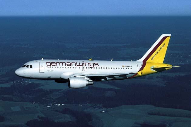 A Lufthansa érdekeltségébe tartozó Germanwings egyik Airbus A319-ese <br> (fotó: Germanwings)