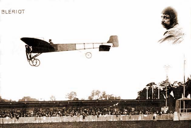 Blériot 1909 októberében Budapesten is bemutatót tartott 
