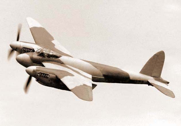 A faépítésű Mosquito a második világháború egyik legsikeresebb repülőgépe volt
