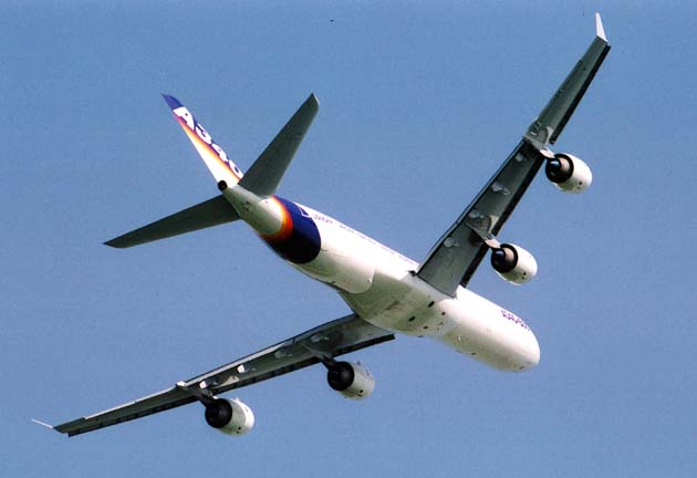 A legutolsó széria: az Airbus A340-600-as