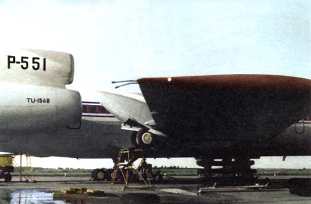 A koreai Tu–154-es futóműve pilótahiba miatt sérült meg (fotó: MRT Tu–154 típusfüzet)