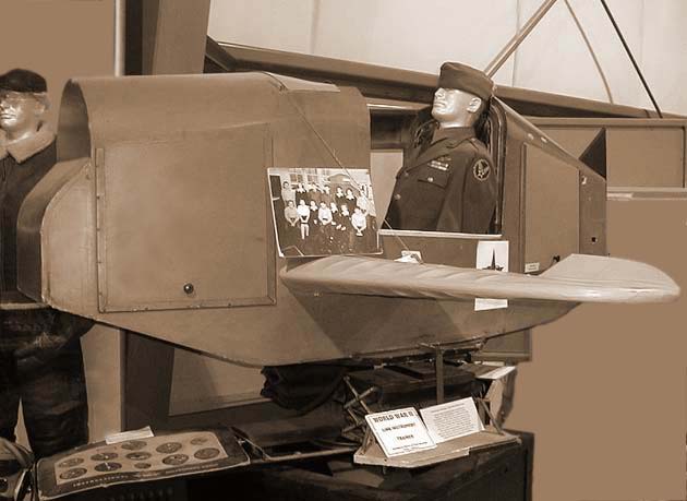 A „Link Trainer” a második világháborúban a tömeges pilótaképzésben kapott fontos szerepet (fotó: AeroNews)