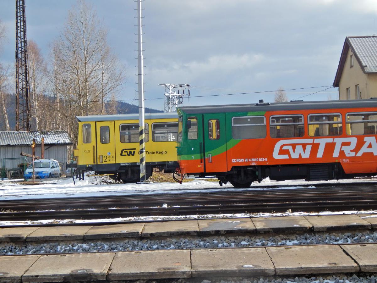 A GW Train Regio Studenkái Volary állomáson