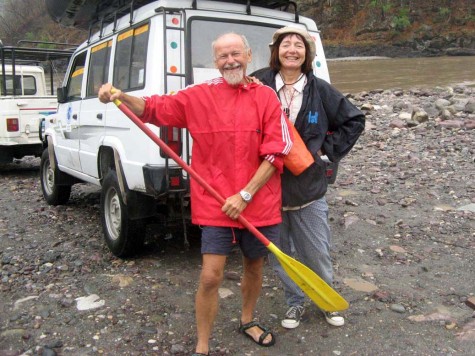 Sportemberek vízreszállás előtt: Jarek és Celina egy korábbi útjuk során<br>(forrás:flickr.com)