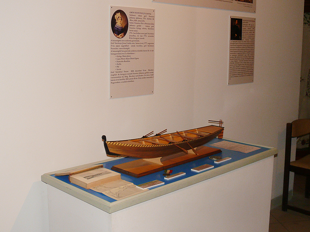 A Julietta a Magyar Műszaki és Közlekedési Múzeum hajózási kiállításán<br>(a szerző felvételei)