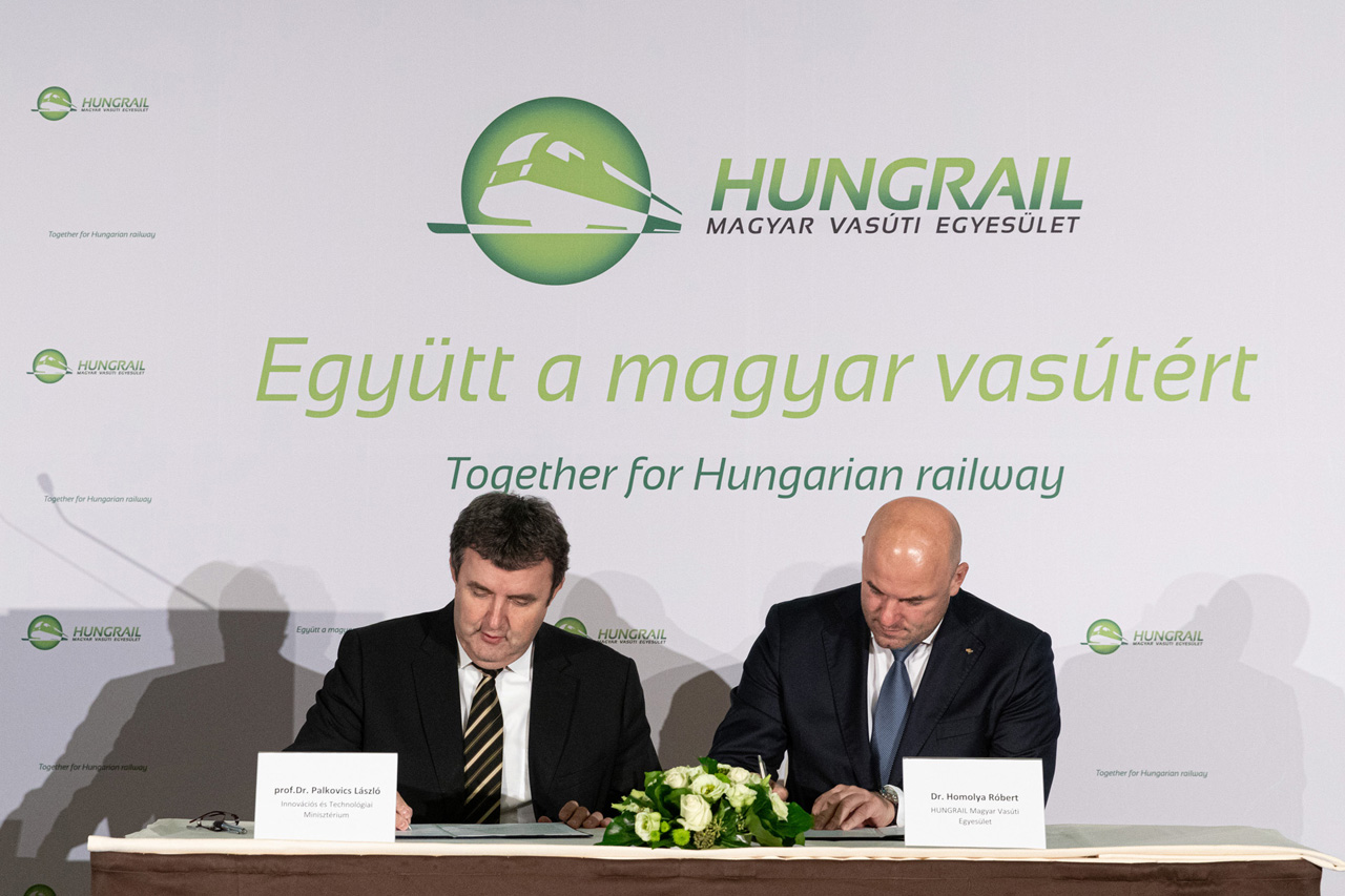 Az ITM a Hungraillel, majd az orosz közlekedési tárcával is megállapodott a magyar vasúti közlekedés közös fejlesztéséről (fotó: Hungrail)