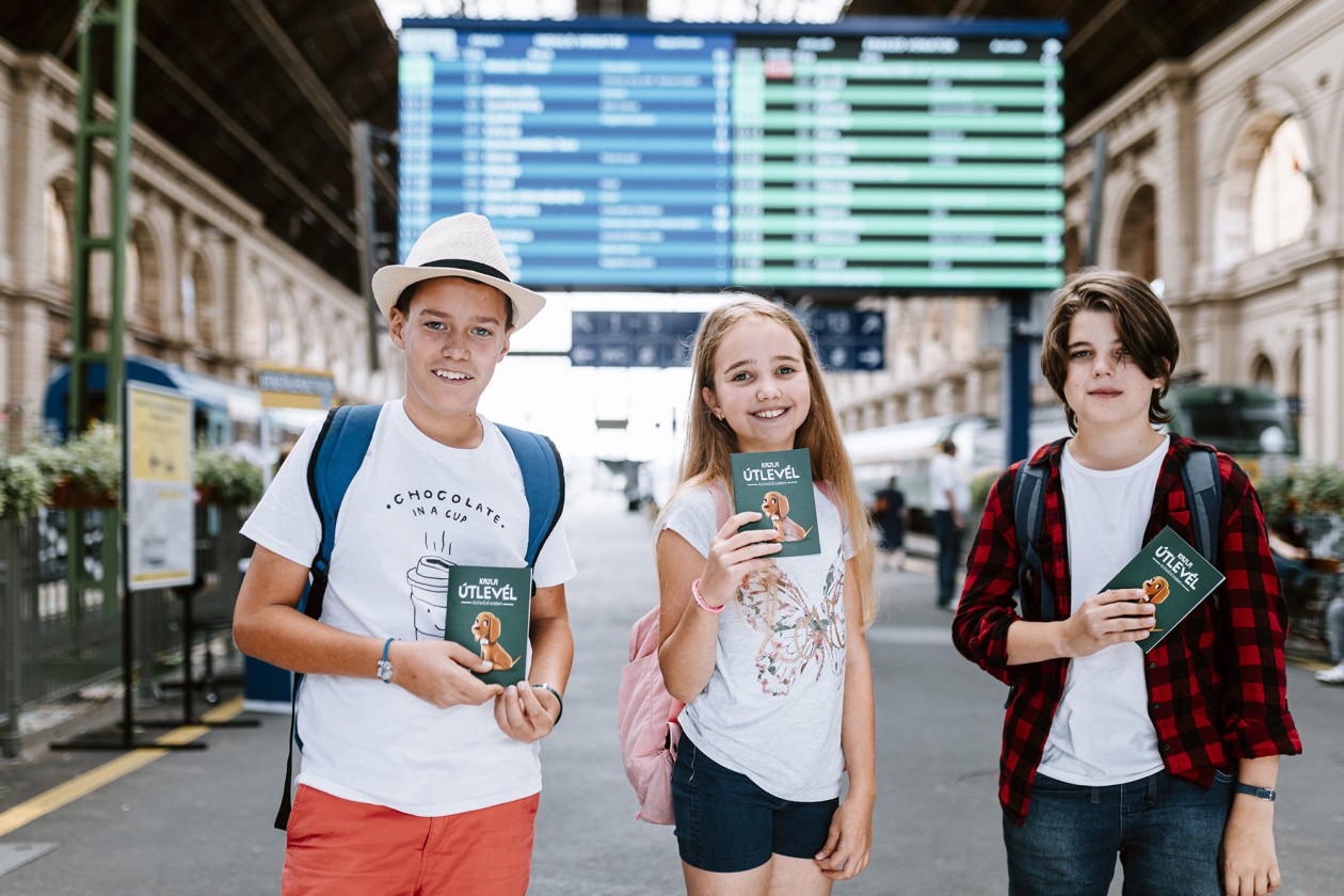 Az alsó tagozatos diákok több mint százezerszer utaztak ingyen a nyáron a Kajla-útlevél segítségével (fotó: MÁV-Start Zrt.)