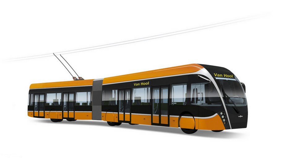 A Van Hool új, BRT járműve: ExquiCity (kép: Van Hool)