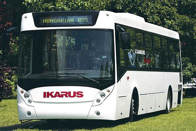 A prototípus Hungarian Bus a 2006 májusi sajtóbemutatón, még motor nélkül<br/>(fotó: a szerző gyűjteménye)<br/>A képre kattintva a Hungarian Bus Kft. járműveiből készült galériánkat tekinthetik meg.