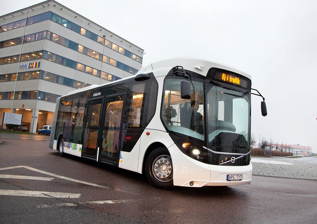 A Volvo EBSF busza<br>A képre kattintva galéria nyílik!<br>(fotók: Volvo)