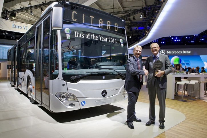 A Mercedes-Benz Citaro új generációja vitte el a pálmát a buszoknál<br>(fotó: www.mercedes-benz.hu)