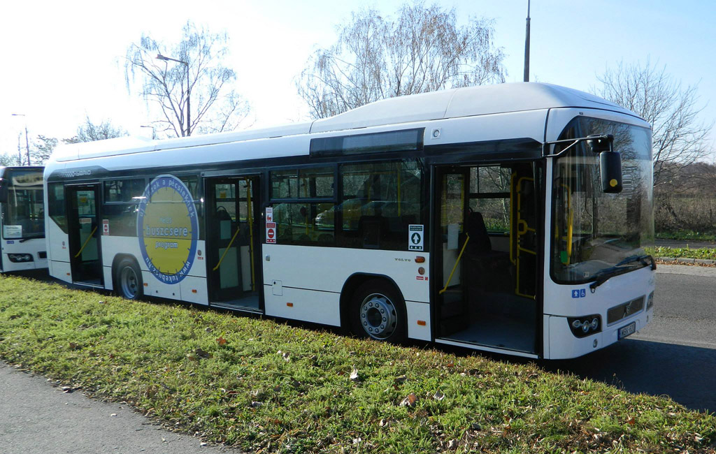 MBK-620: ez a rendszáma Pécs új, és jelenleg egyetlen hibrid autóbuszának<br>(fotó: Gimesi Zoltán/Pécs és Térsége Közösségi Közlekedéséért Egyesület, facebook.com/ptkepecs)