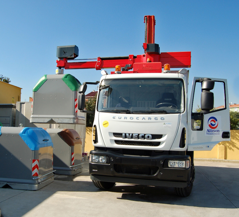 A működési hatékonyság érdekében a Nord Engineering az új Easy rendszerű hulladékgyűjtő járműveihez az Allison automata sebességváltóját választja