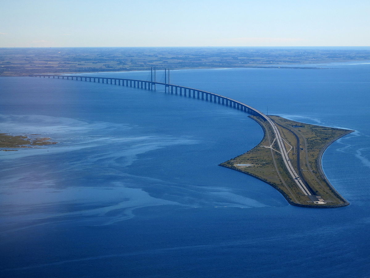 Ez a különleges híd köti össze Dániát Svédországgal (fotó: Wikipedia)