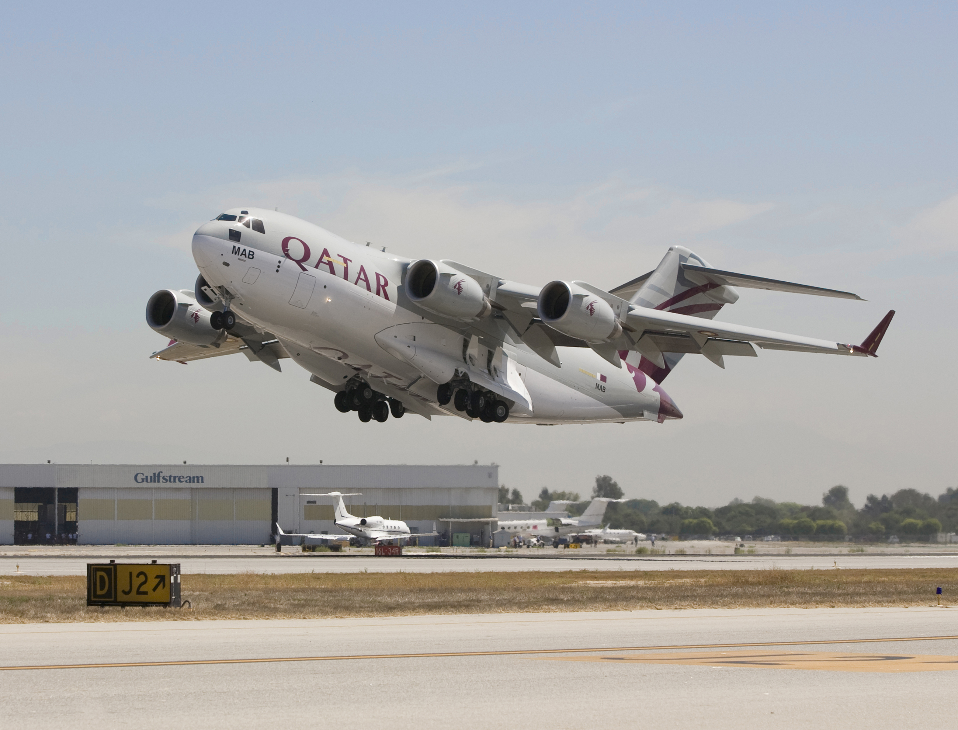 A legrondább változat: a Qatar Airways színeiben <br>(fotó: boeing.com)