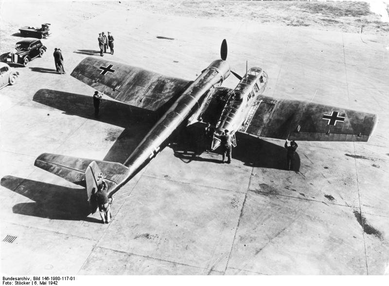 A merész, de gyártásra nem került aszimmetrikus BV-141 
