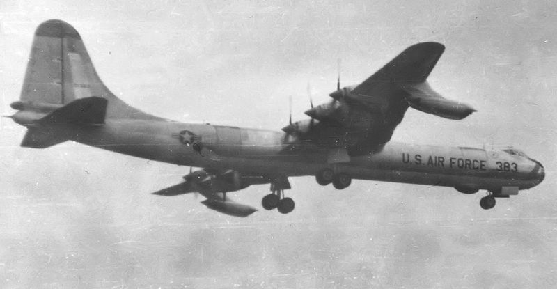 Négy sugárhajtómű és hat csillagmotor: a Convair B–36-os vegyes elrendezése is különleges volt