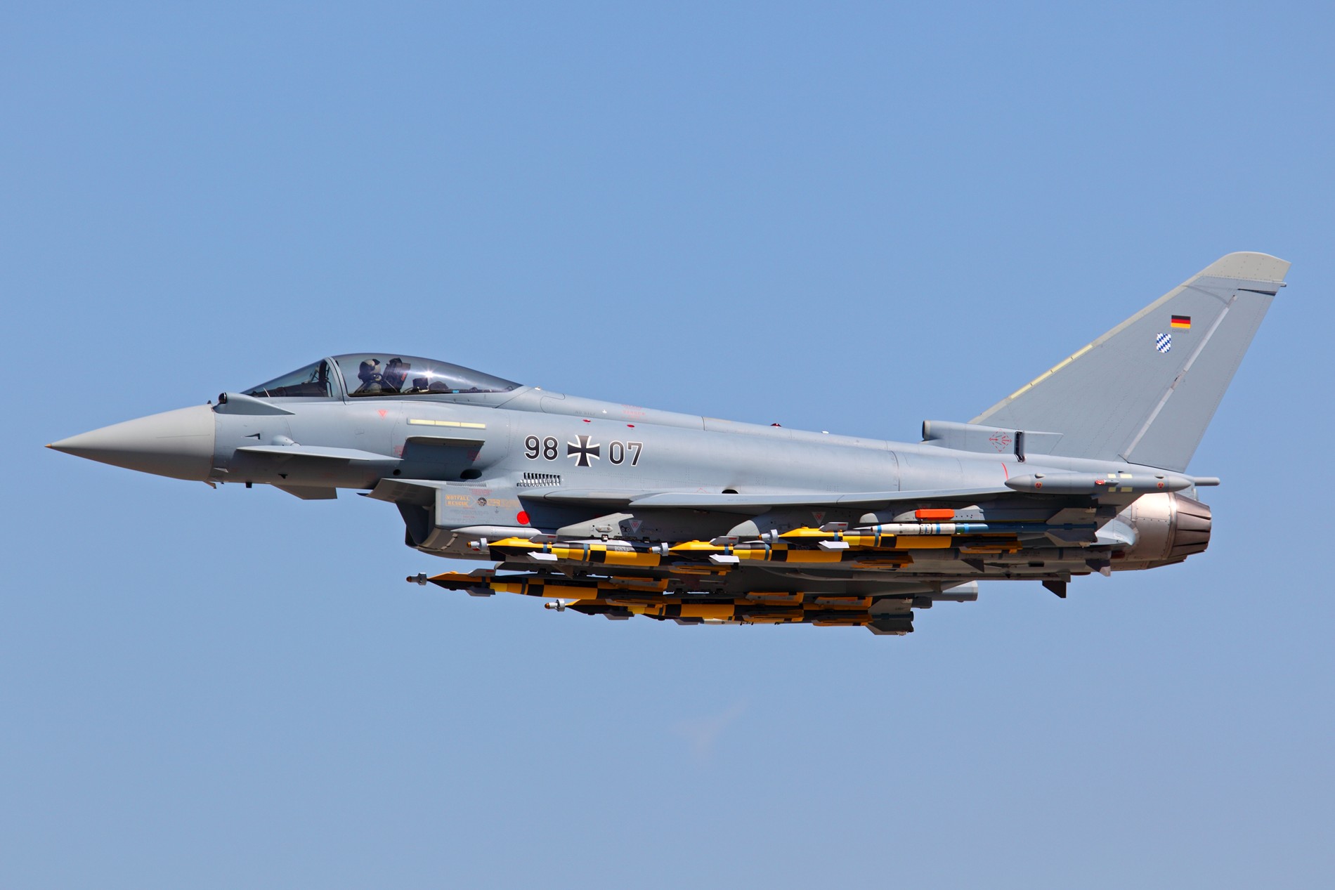 Németország: csökkentett Eurofighter-flotta? <br>(fotó: aereo.jor.br)