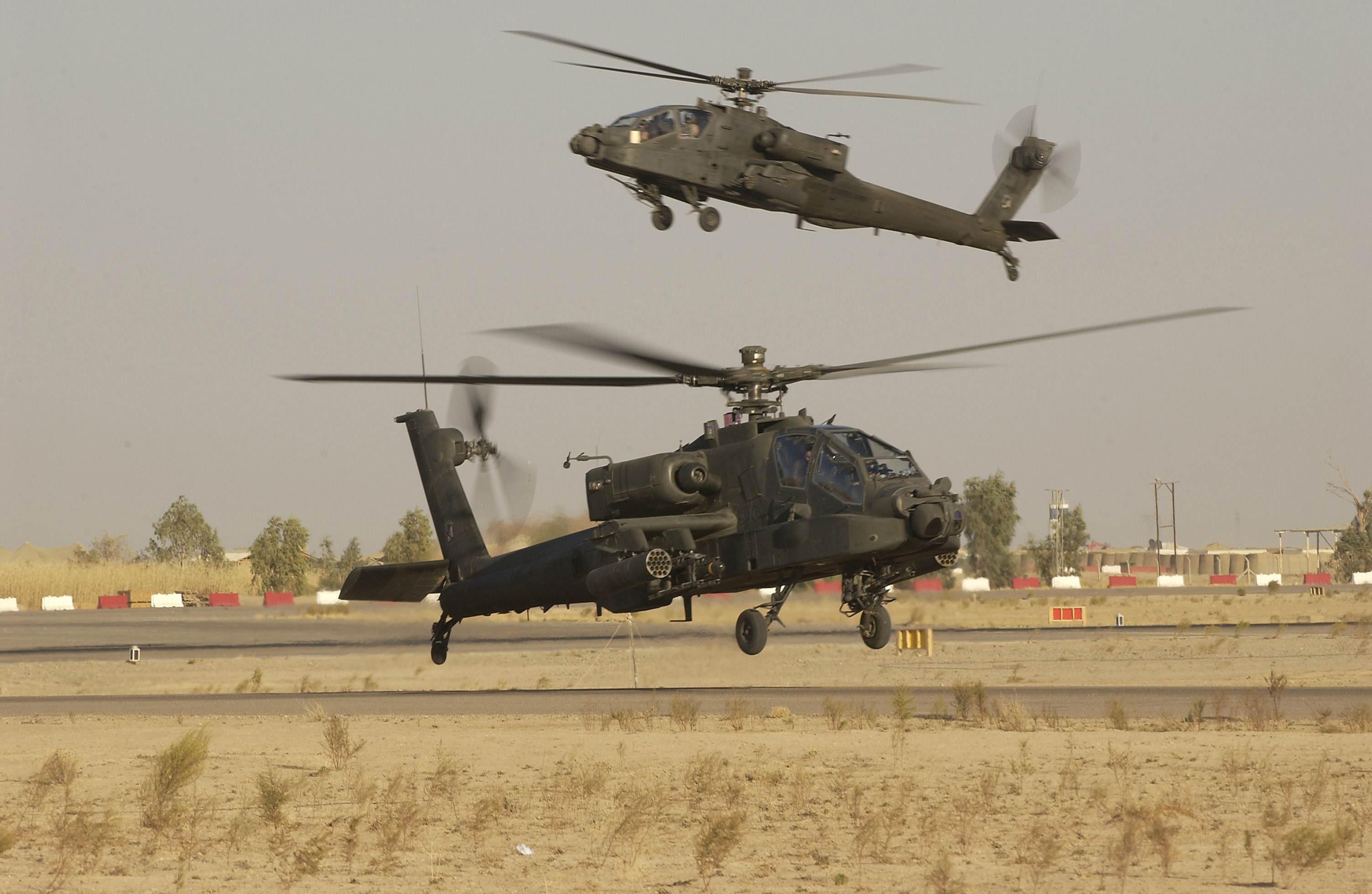 Hazatérés Irakban: az Apache utolérhetetlen előnnyel rendelkezik a MI-28-ashoz képes a harci tapasztalatok területén <br>(fotó: army.mil)