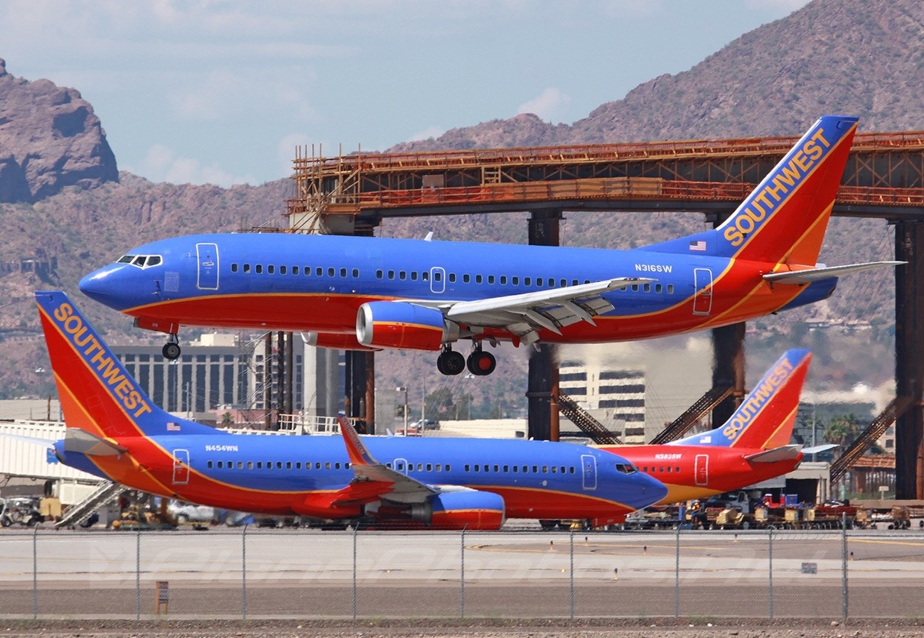 A Southwest is számít még a classic 737-esekre <br>(fotó: planephotos.net, Bubak)