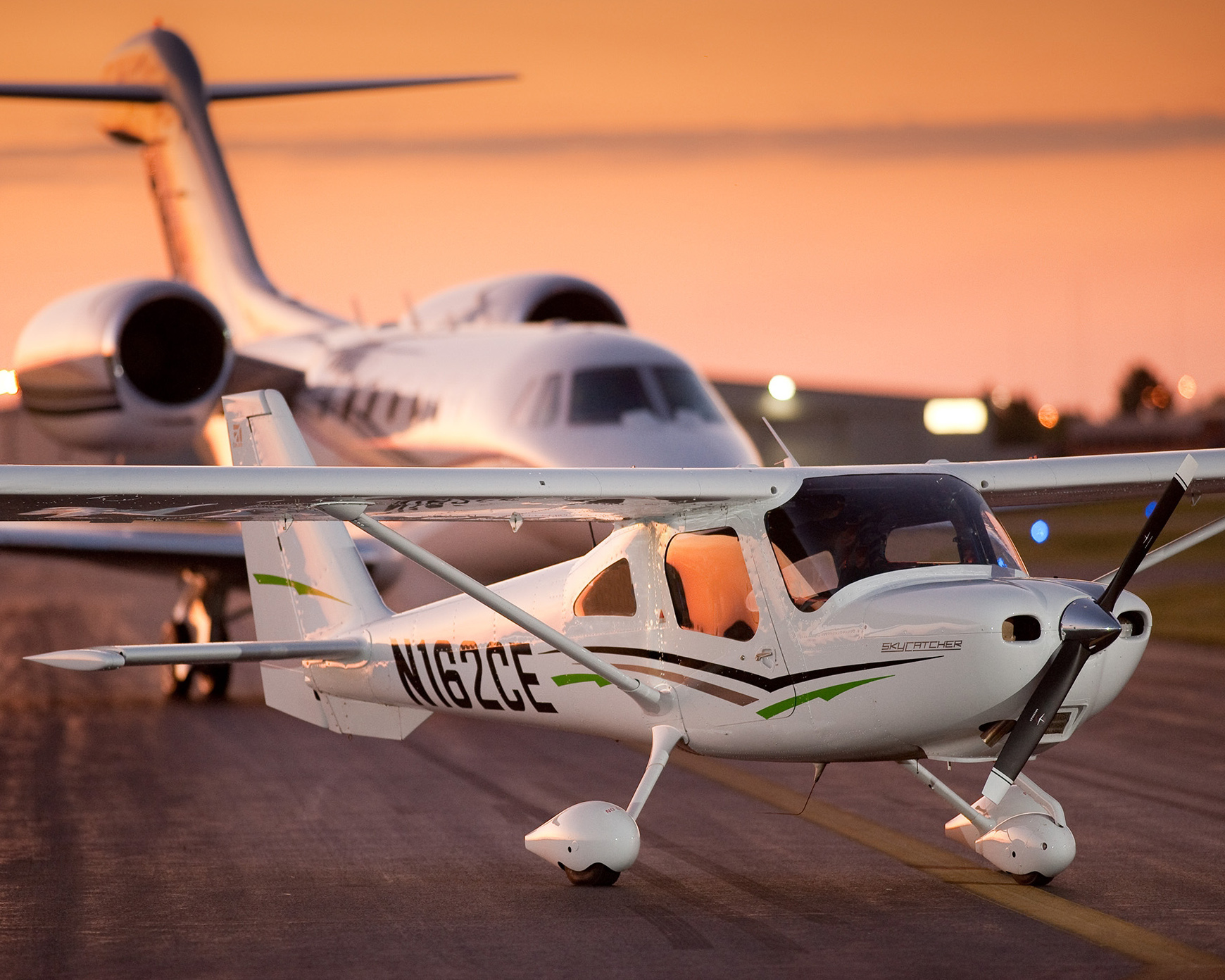 A Cessna idei nagy sikere az apró Skycatcher: olcsó megoldás például repülőiskolák flottafrissítésére<br>fotó: Cessna