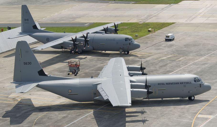 Norvég C-130J Super Herculesek, a közös flotta új tagjai <br>(fotó: aviationnews.eu)