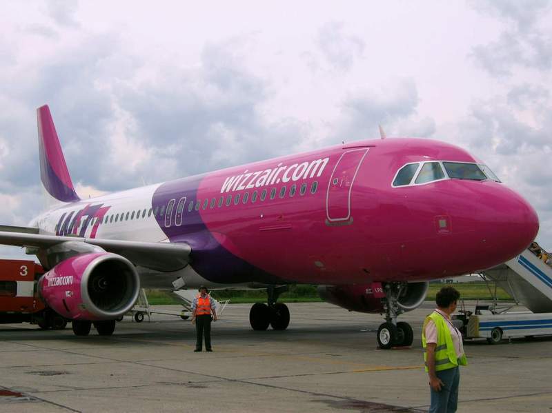 A Wizz Airbusa Marosvásárhelyen