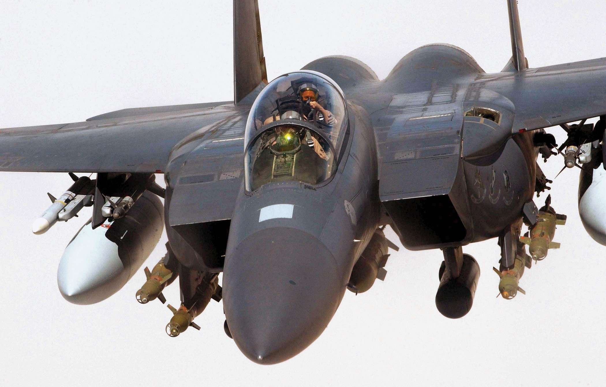 F-15E Strike Eagle: indulás a vadászatra <br>(fotó: af.mil)
