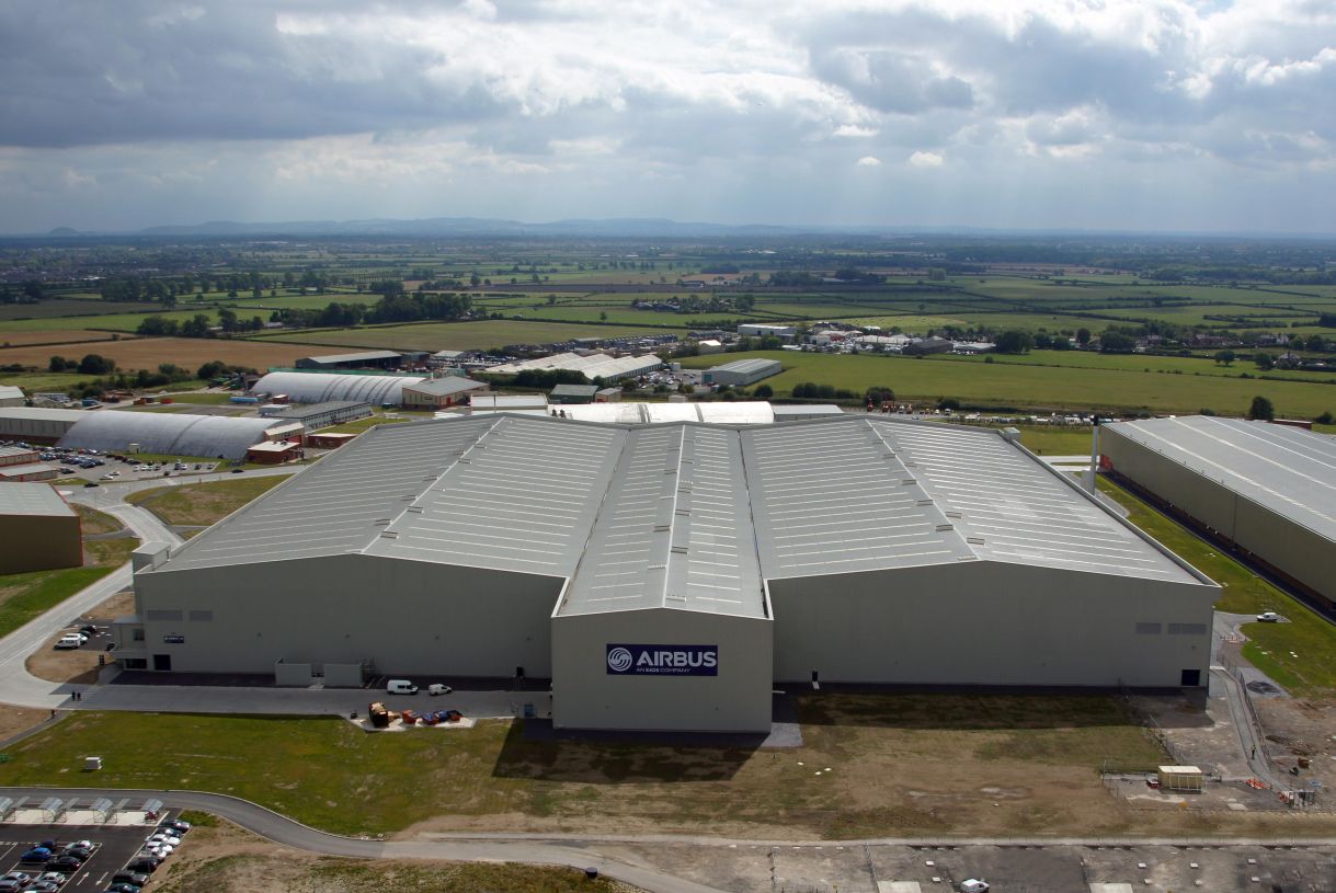 A Walesben épült új Airbus-szárnyüzem
