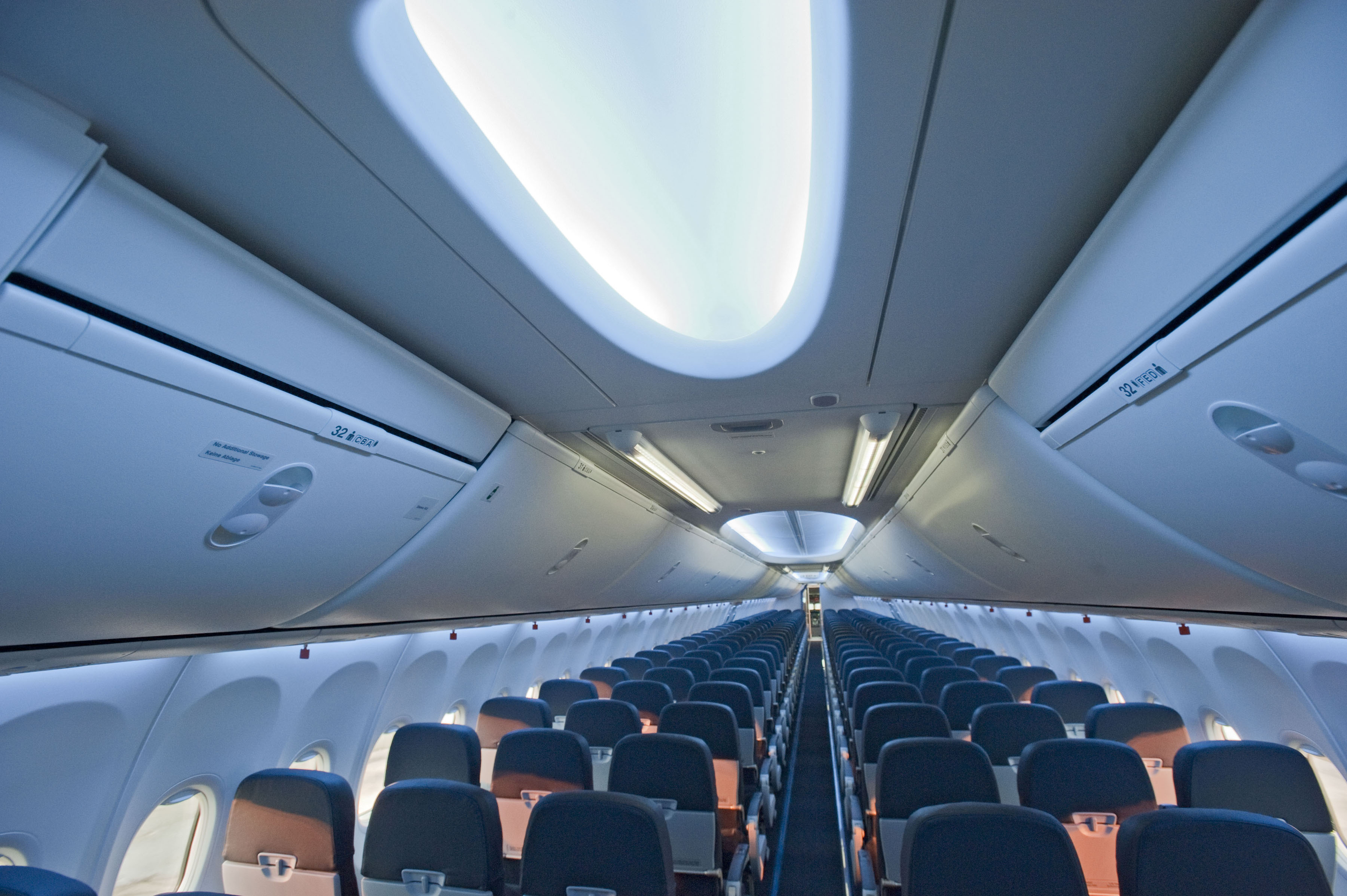 Sky Interior-belső egy 737-esen <br>(fotó: Boeing)